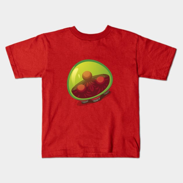 Feeding time Kids T-Shirt by yeyitoalba